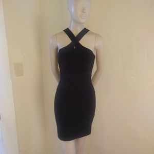 Express; Black Bodycon Dress; XS
